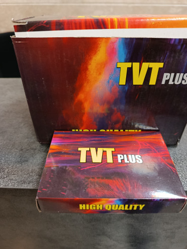 سیلندر قفل هفت سانت کلید دو شیار TVT ساتن جعبه کادویی