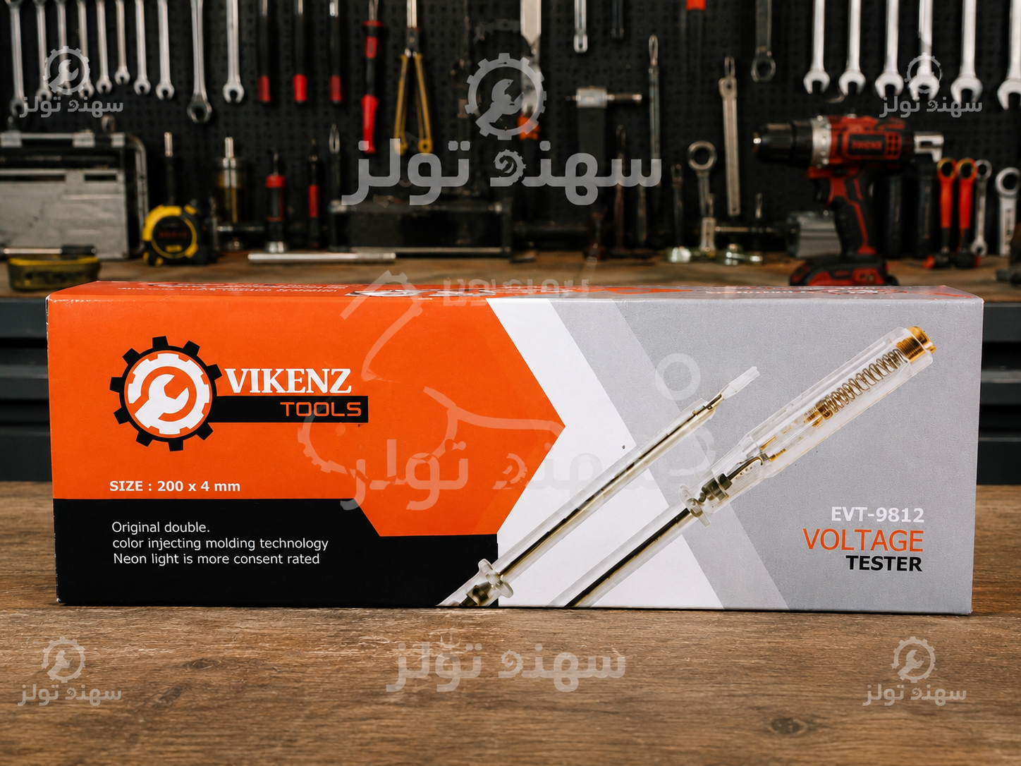 فازمتر ویکنز تولز مدل EVT-9812 سایز 200×4 میلی‌متر