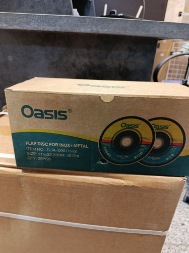فلاپ دیسک Oasis 115 میلیمتر 60 Grit برای استیل و فلز